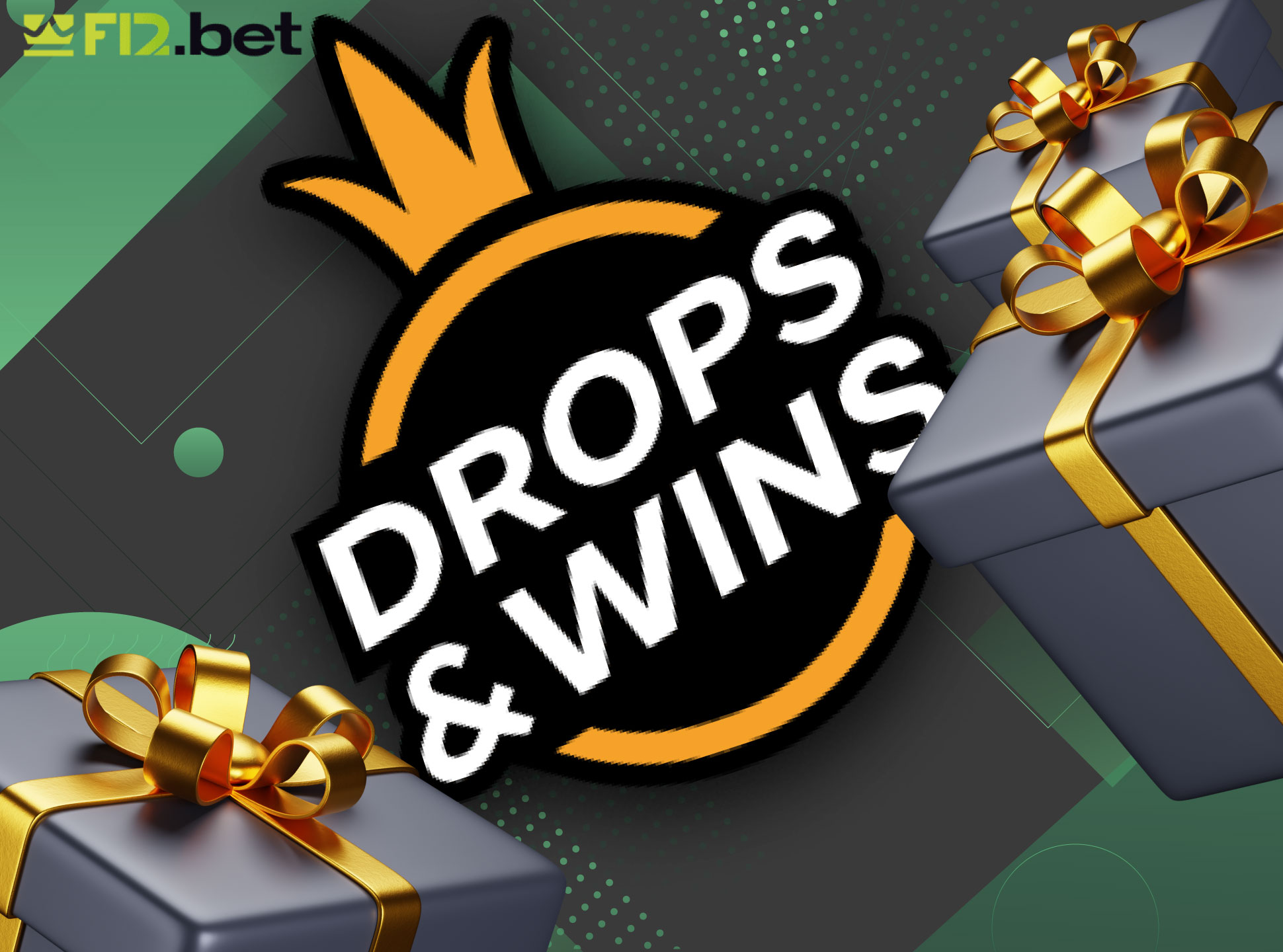 Receba até 60.000 BRL quando participar da promoção Drop&Wins.