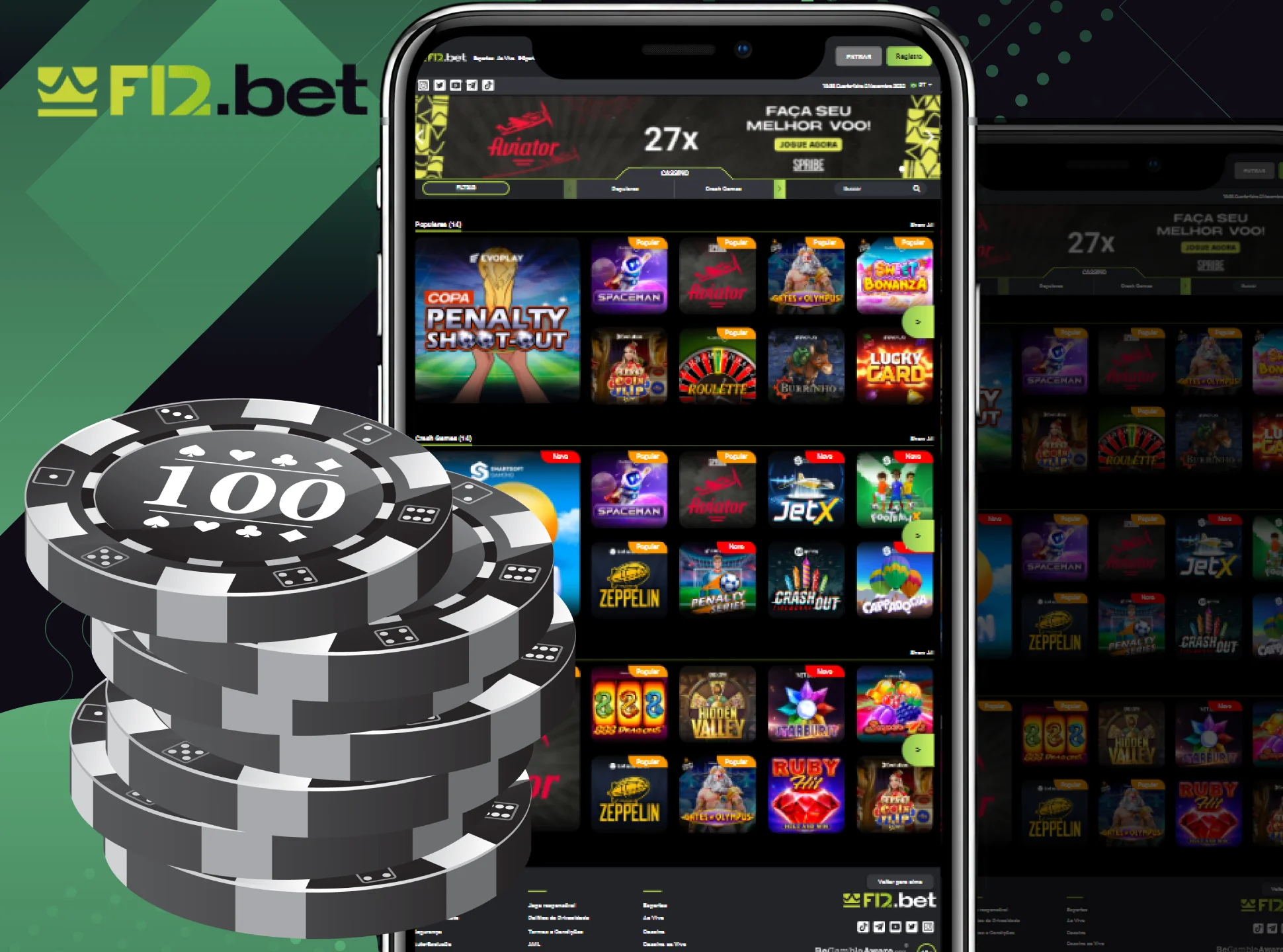 Baixe o aplicativo f12bet para apostar e jogar jogos de cassino a qualquer momento.