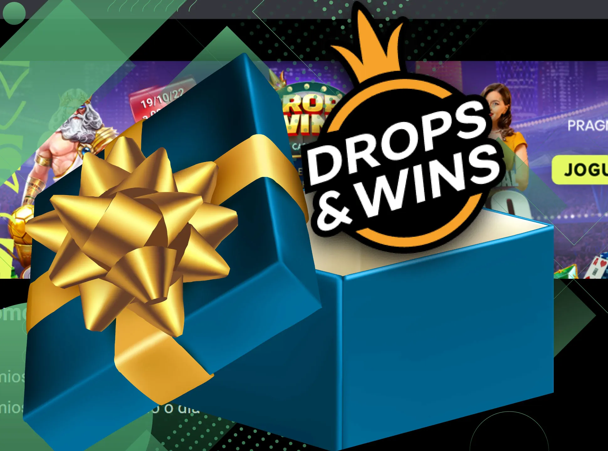 Participe da promoção Drop&Wins e obtenha uma vitória extra.